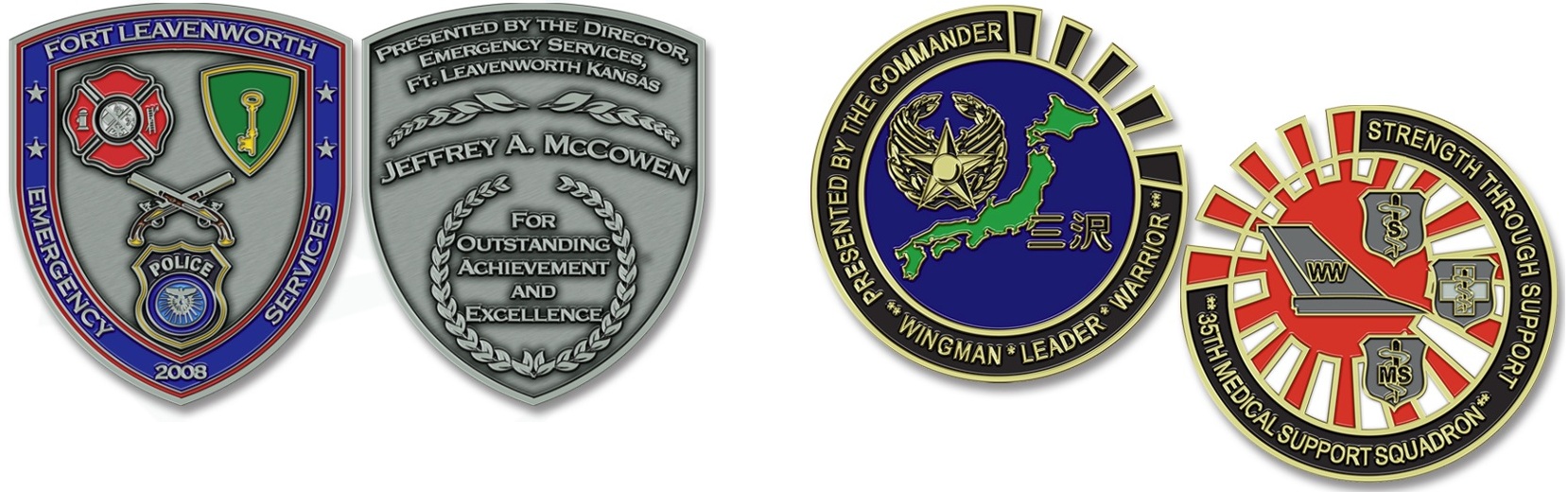 Challenge Coin Artwork Portfolio |Challenge Coins Limited