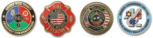 Custom Firefighter Challenge Coins | Challenge Coins Ltd.